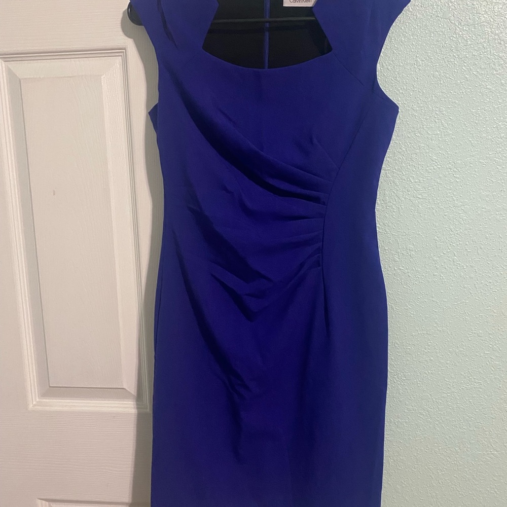 Calvin Klein Royal Blue Mini Dress